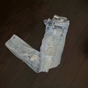 Cute distressed jeans